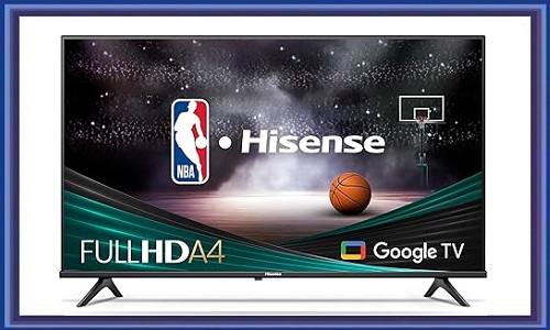 Hisense 43-Inch Class A4 Series FHD 1080p Google Smart TV