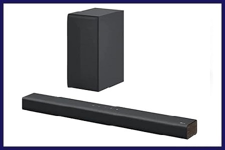 LG Sound Bar and Wireless Subwoofer S40Q - 2.1 Channel