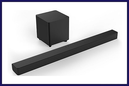 VIZIO V-Series 2.1 Home Theater Sound Bar with Dolby Audio