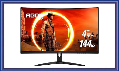 AOC CQ32G1 31.5 Curved Frameless Gaming Monitor