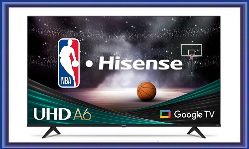 Hisense 75-Inch Class A6 Series 4K UHD Smart Google TV